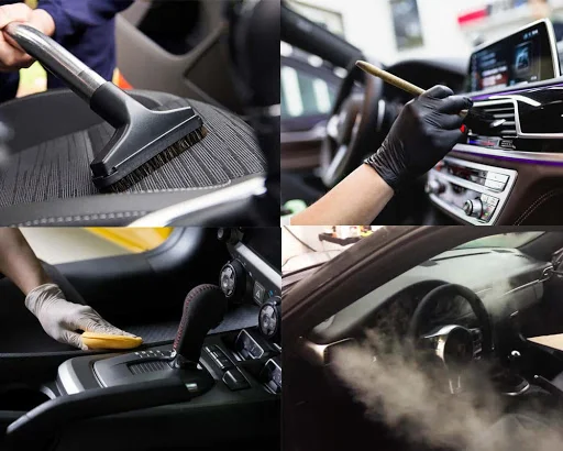 dọn nội thất xe ô tô honda