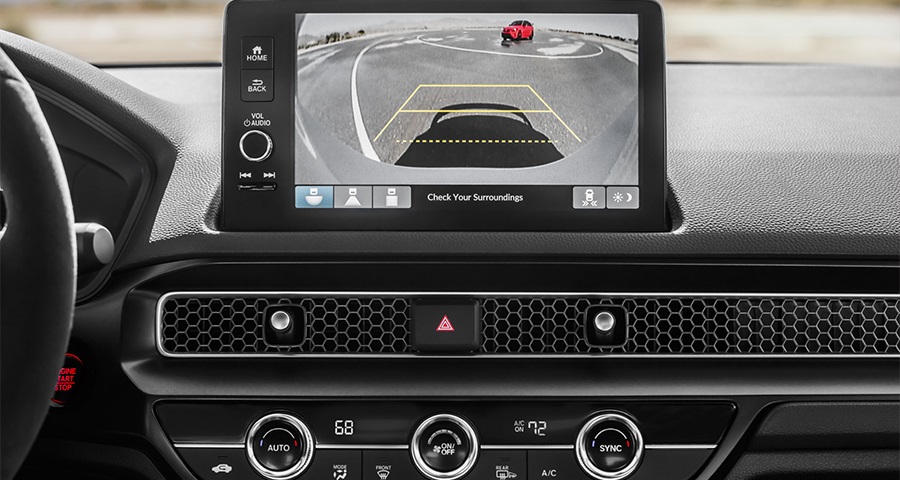 Camera lùi honda civic type r