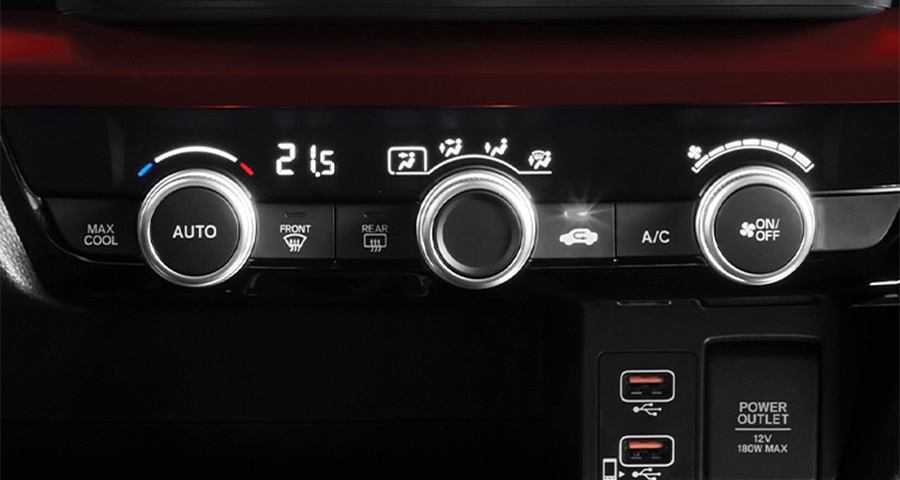 Điều hòa tự động Honda city rs 