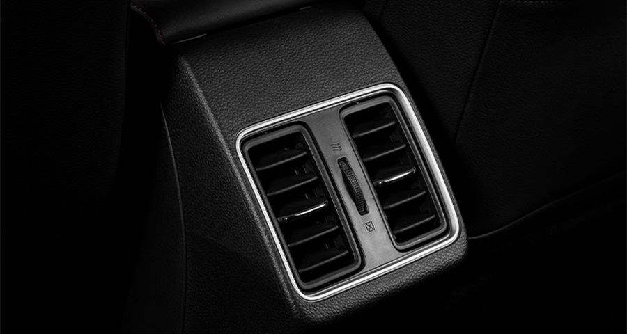 Cửa gió hàng ghế sau Honda city rs 