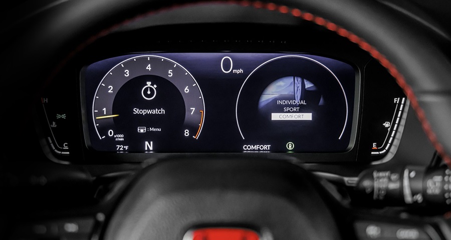 Màn hình trung tâm honda civic type r