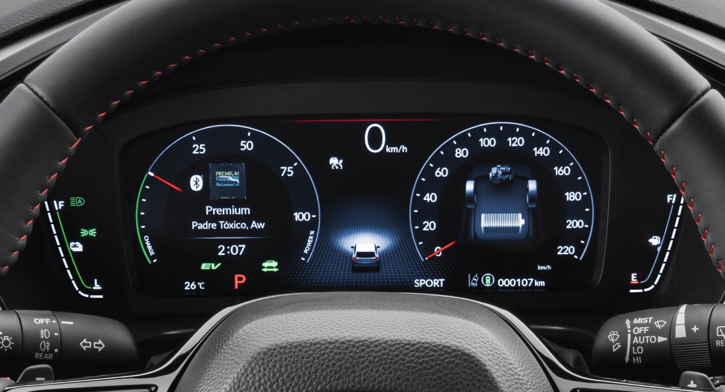 màn hình trung tâm honda CR-V e:HEV RS