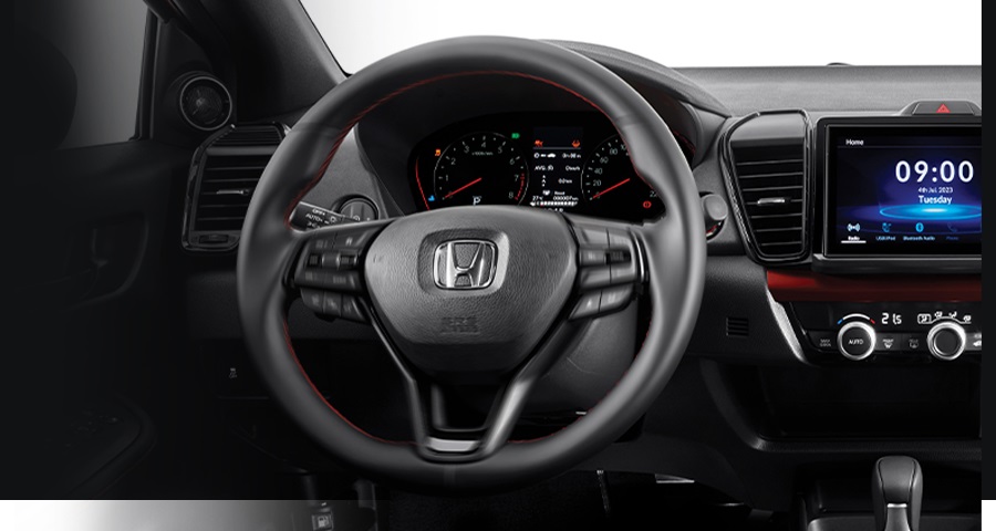 Vô lăng trợ lực điện Honda city rs 