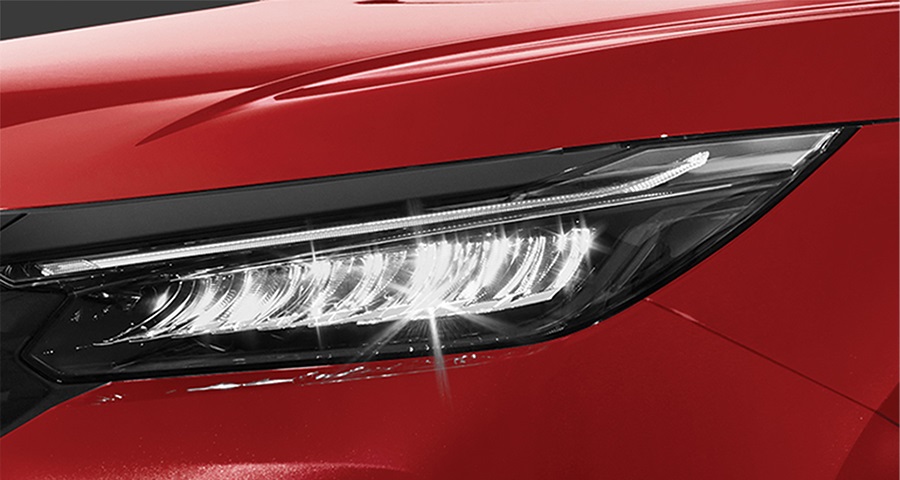 công nghệ đèn pha LED trên xe ô tô Honda