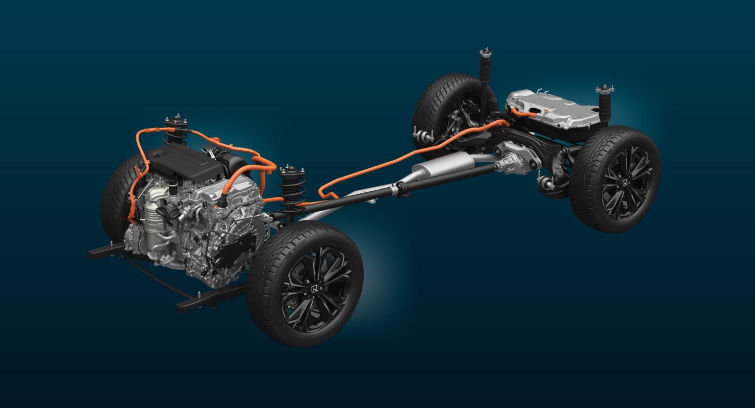Hệ thông Hybird xe honda CR-V E:HEV RS