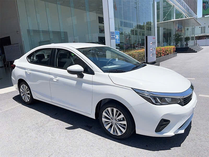 Honda city L trắng
