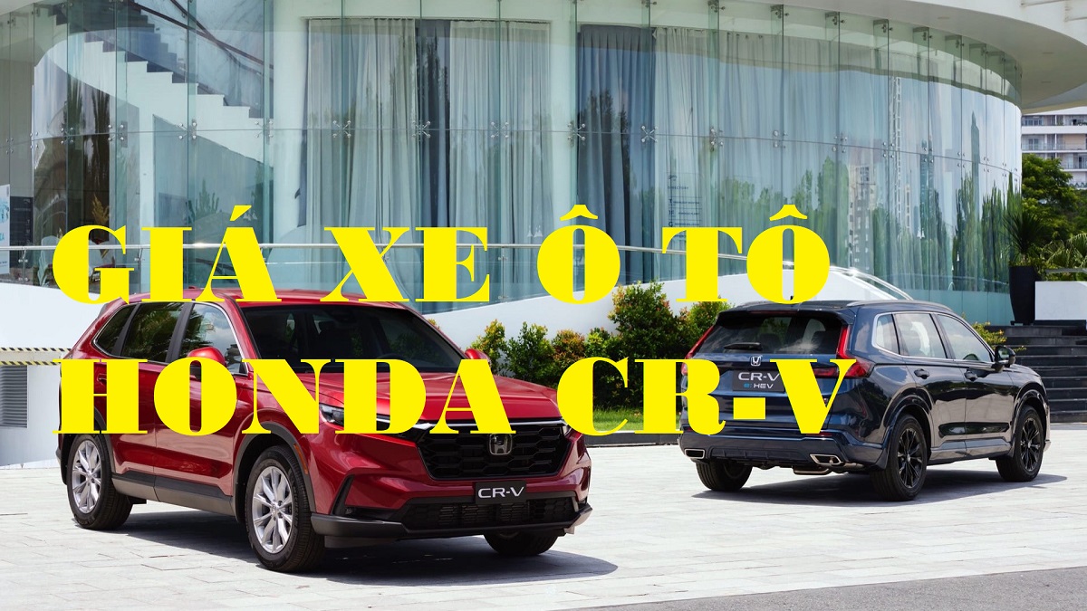 giá xe ô tô honda cr-v