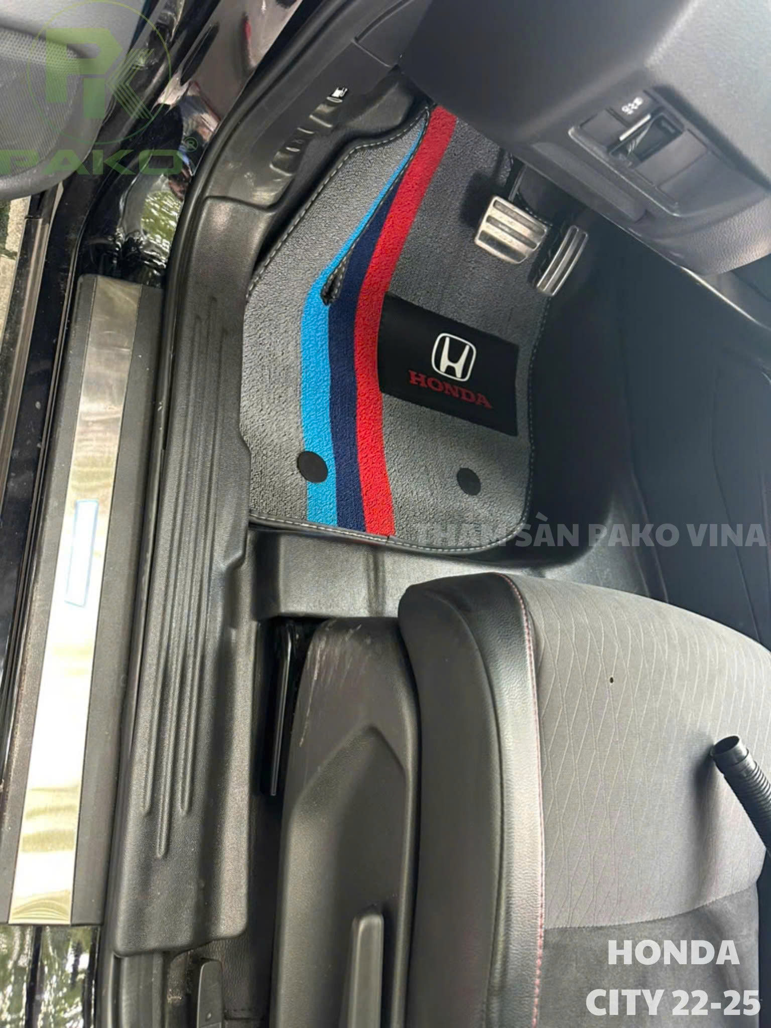 Thảm lót nhựa TPE xe Honda City